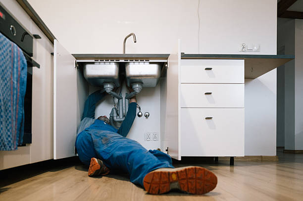 Professional Drain Cleaning technician working in Toluca, IL